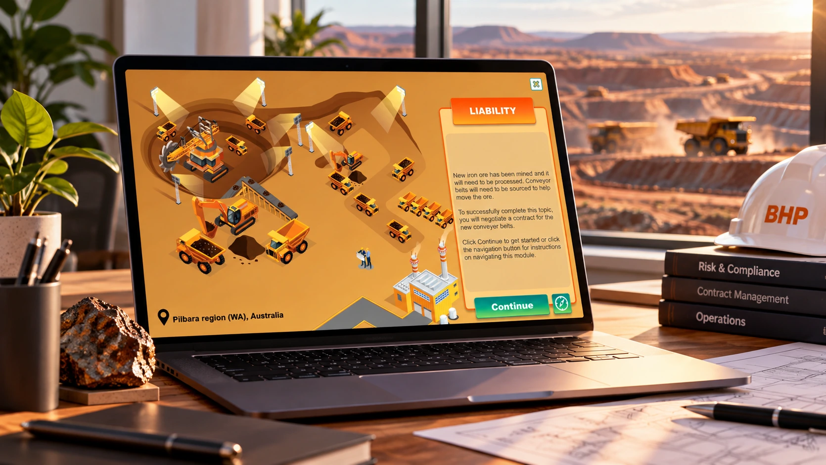 Contract Risk & Capability Learning project for BHP